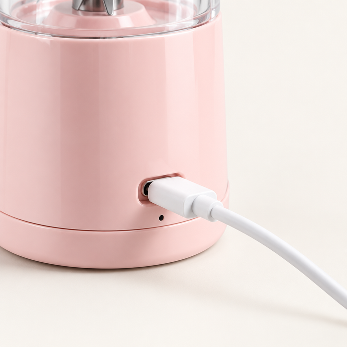 Blender charging close-up